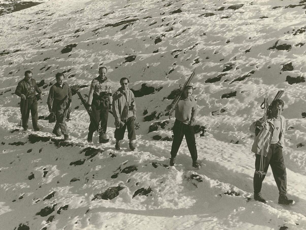 Skitour mit Gründer Wolfgang Burger