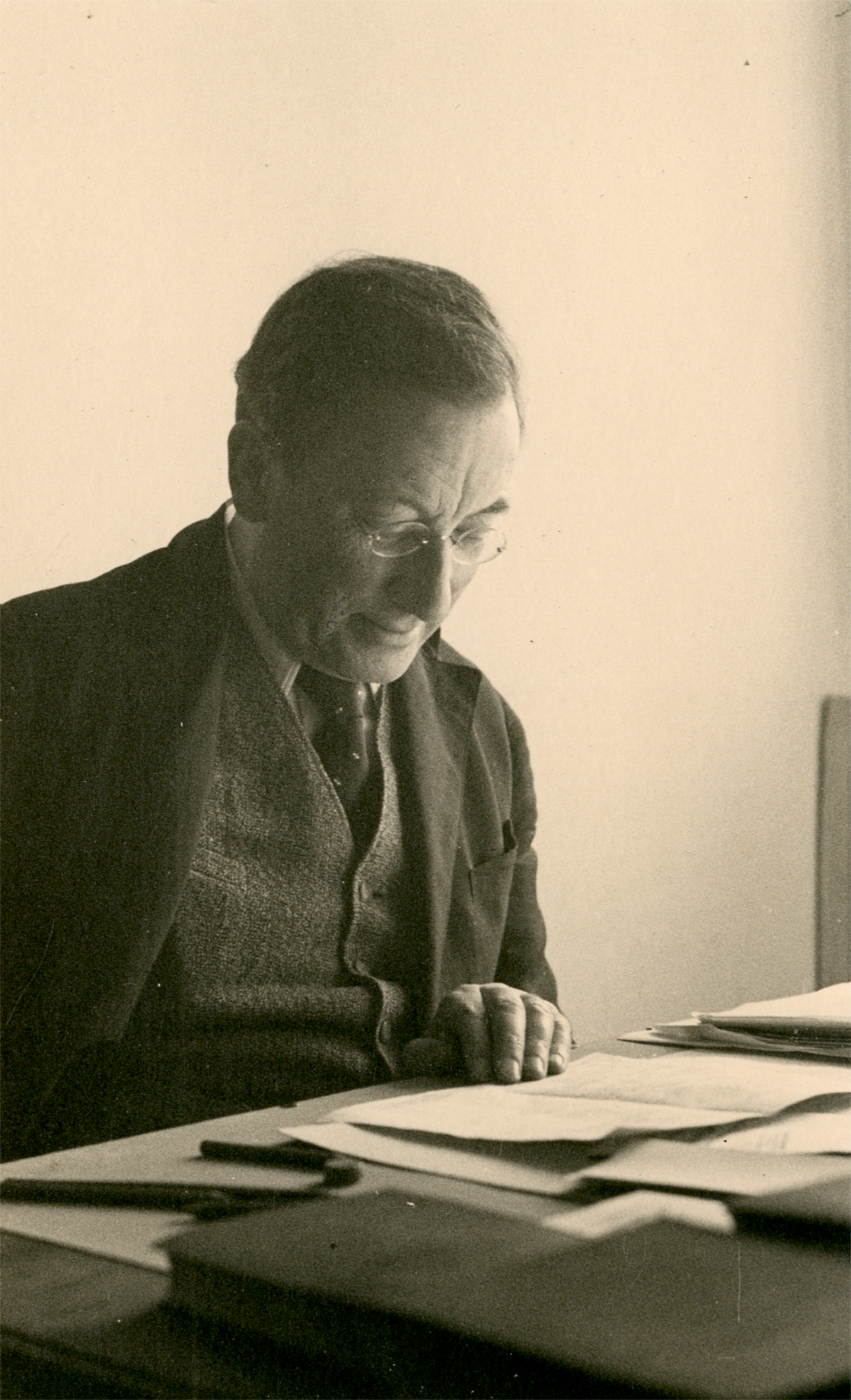 Ludwig von Ficker, ca. 1950