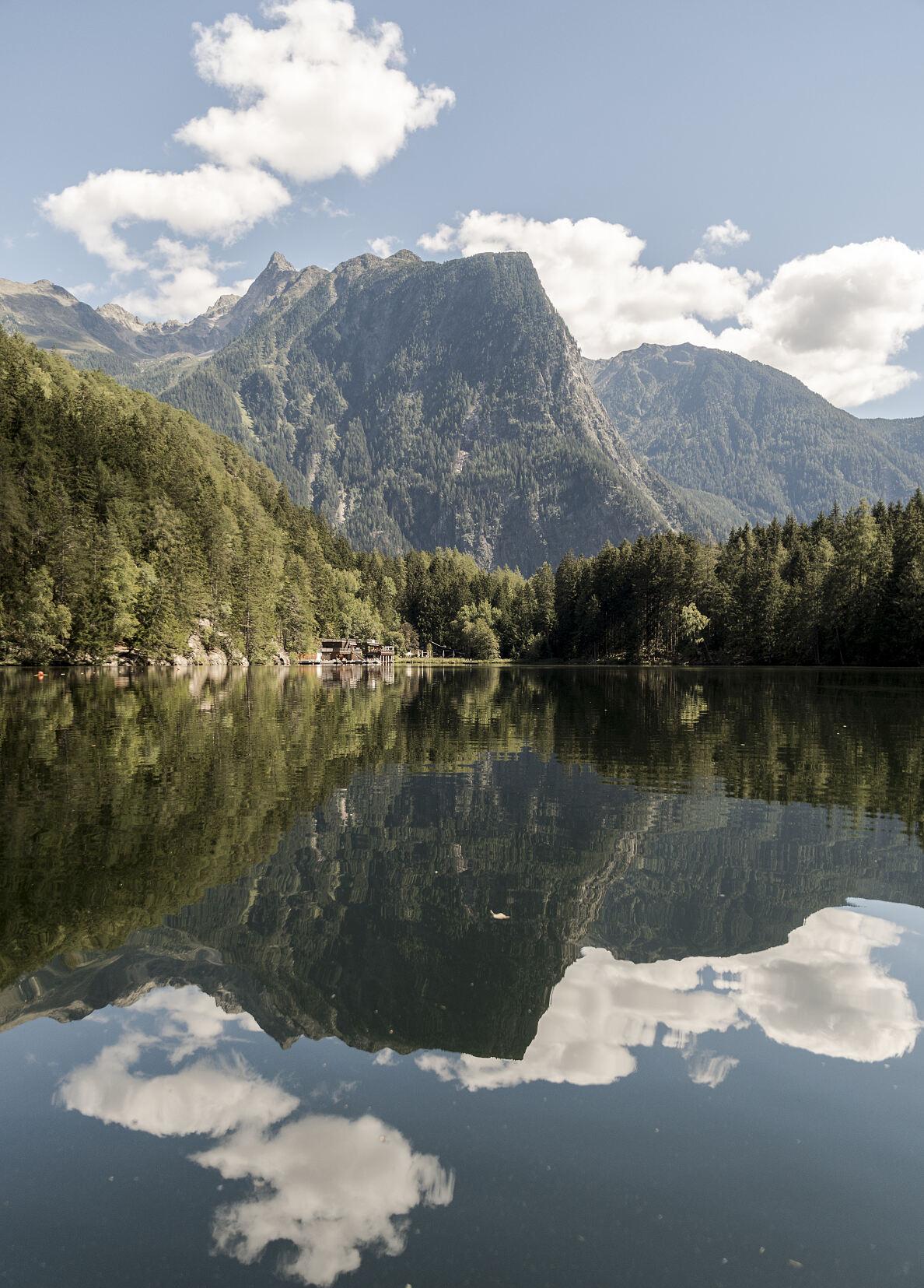 Piburger See im Tiroler Ötztal